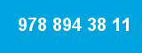 978 894 38 11 978 894 38 11